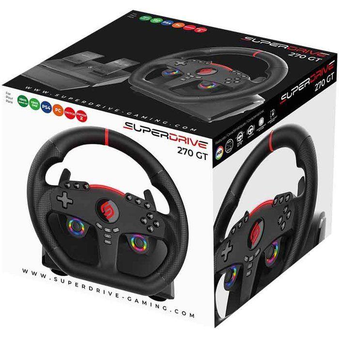 Volant Gaming - SUBSONIC - Double Joysticks LED - PS4 PC Switch Switch 2 Xbox One Xbox Series