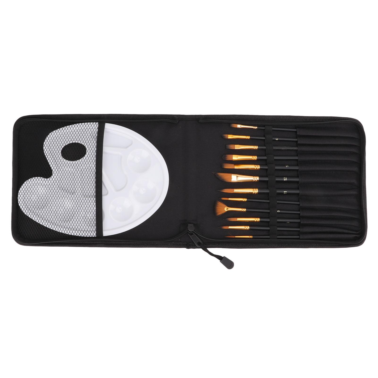 

12Pcs Paintbrush Multifunction Convenient Brush Set for Professional Artists Painters