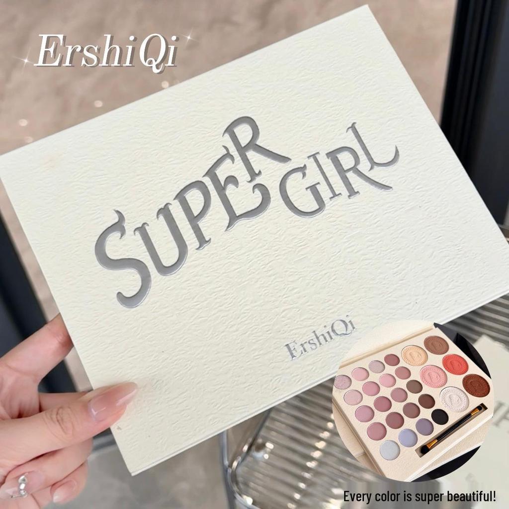 ErshiQi 26-Color All-in-One Girl Eyeshadow Palette: Shimmer, Matte, Highlight, Blush & Contour.
