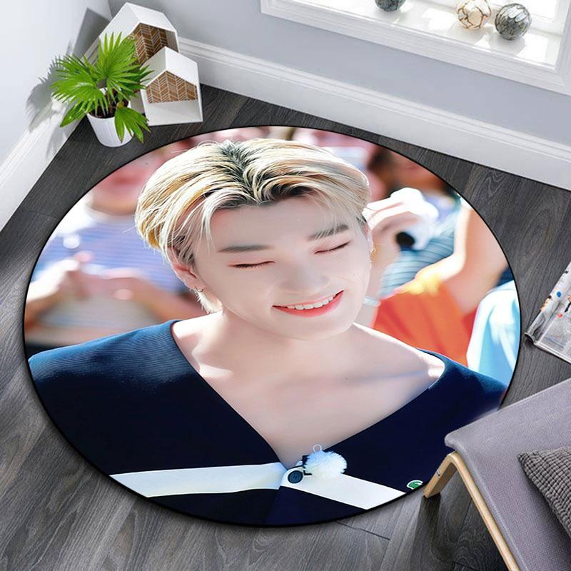 Choi San pattern round rug,Carpet Rug for Living Room Bedroom Playroom ,Non-slip Floor Mat,Holiday Gifts and Birthday Gifts.