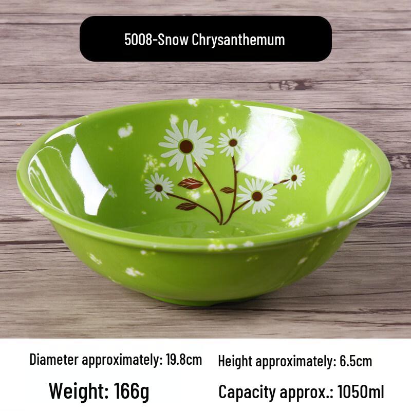Gannian Melamine Commercial Soup and Noodle Bowl