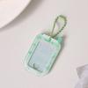Acrylic Mini Card Holder Cute Cartoon Phone Badge for ID Photos Keychain Display Hard Protective Sleeve for School Office & Collectibles