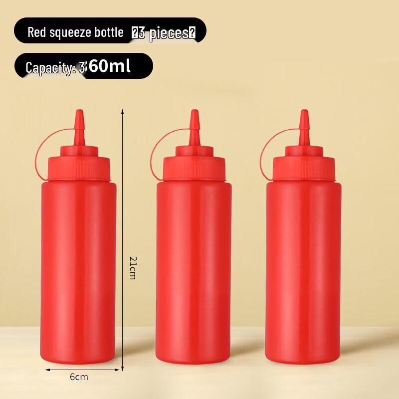ZISIZ Food-Grade Squeeze Sauce Bottle