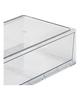 Acryl Schreibtisch Organizer Schublade Große Kapazität Rechteckig Geformt Transparent Desktop Storage Box für