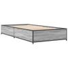 Bed Frame Grey Sonoma 80 x 200 cm Particleboard