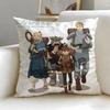 Popular Anime Delicious In Dungeon Cushion Cover Soft  EasyWash Pillow Case  Versatile for Couch Bed Travel and Office