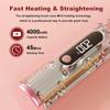 Wireless Hair Straightener Brush for Women Electric Hair Brushes 30s Fast Heating Comb Iron Portable Hair Straightening Brush