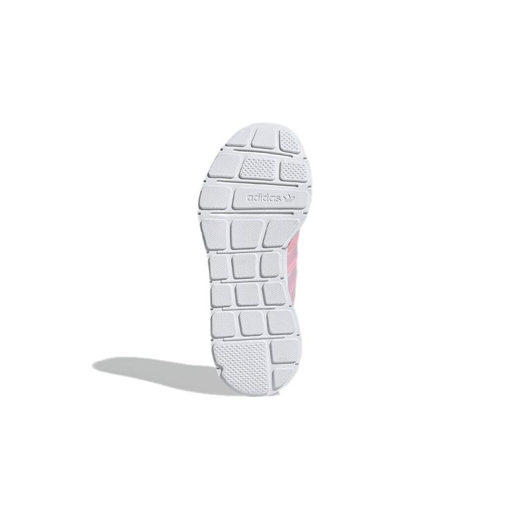 Adidas Originals Swift Run J Breathable Low top Kids' Running Shoes Pink White Teenagers EF5951