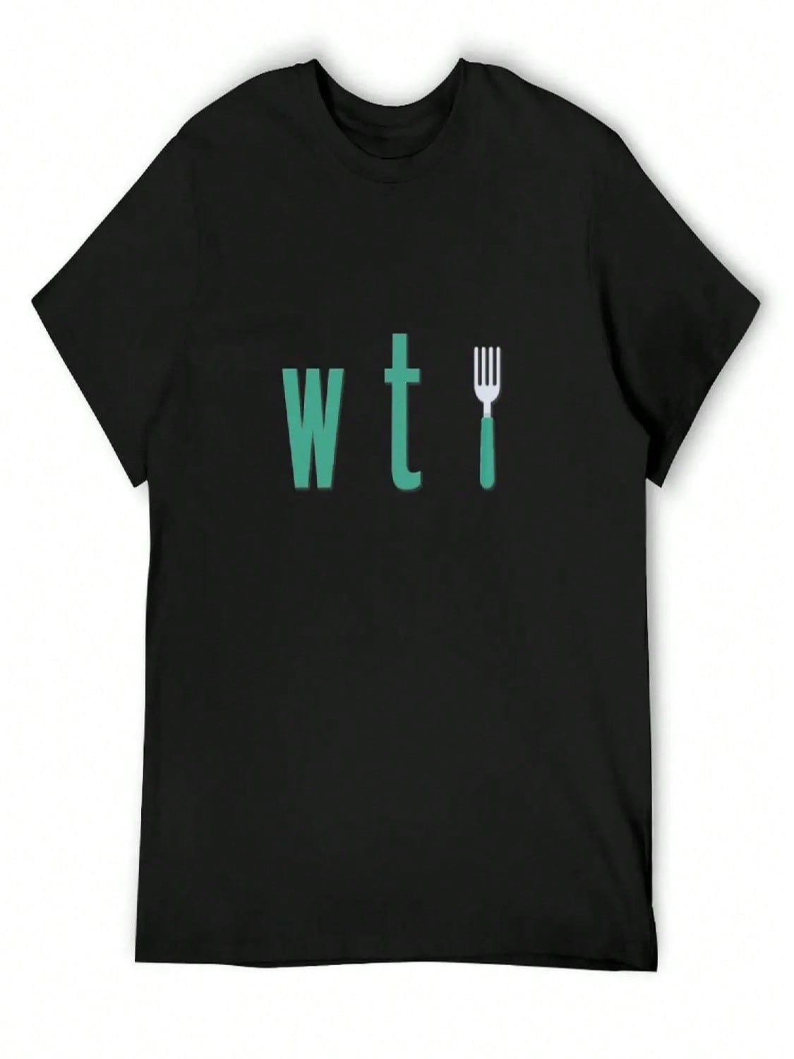 The Good Place_ What The Fork T-Shirt Blacks Animal Prinfor Boys Louboutins unisex s Cotton T-Shirt S разноцветный