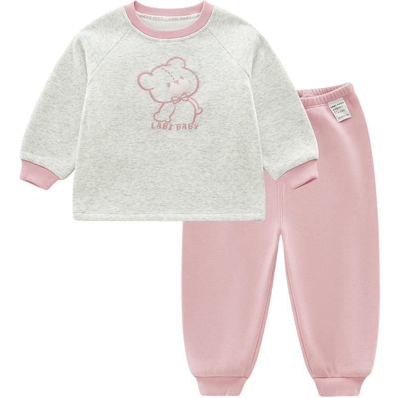 Labi Kids Unisex Fleece Thermal Underwear Set