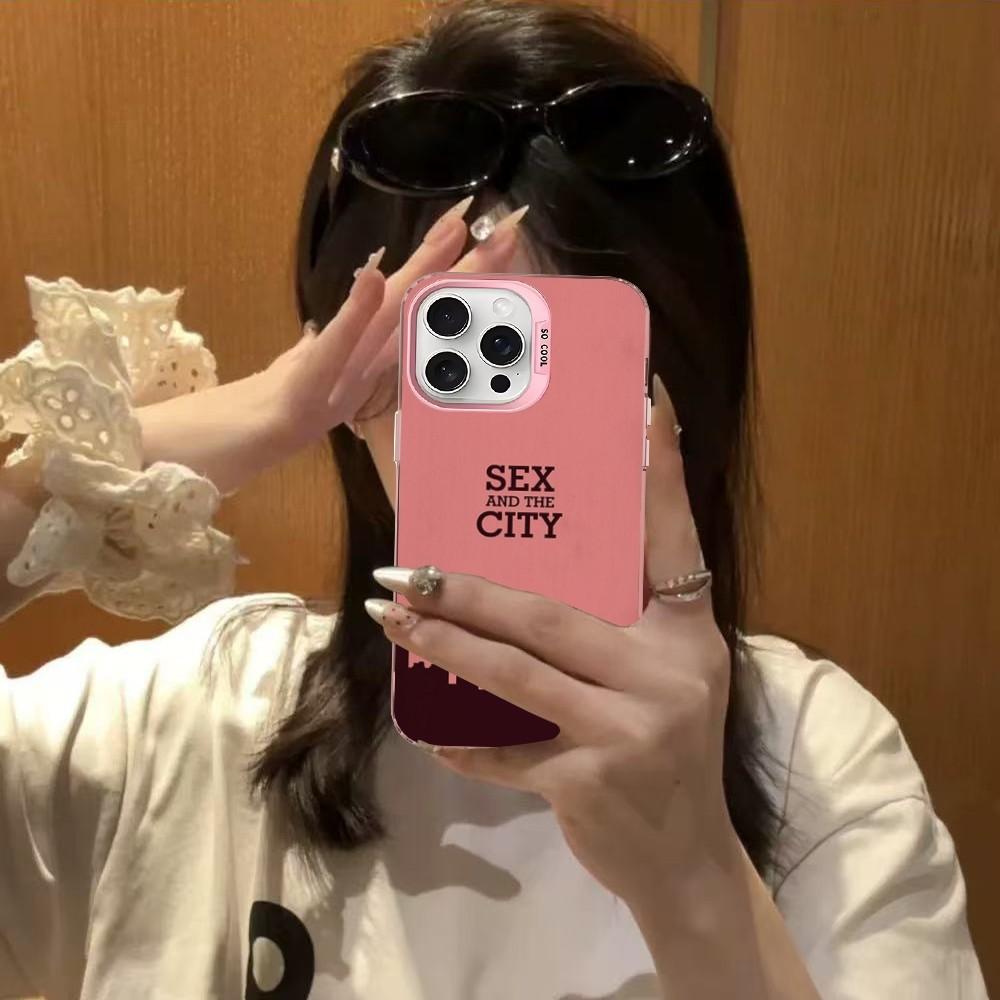 Sex And The City Phone Case For IPhone 16 15 14 13 12 11 Pro Max X XR XSMAX 8 7 Plus Matte Shockproof Back Cover iPhone 16pro max