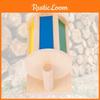 Wooden Montessori Textile Drum Educational Toy For Preschool Learning