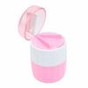 Stainless Steel 3-in-1 Pill Crusher Dust Proof Splitter Fine Powder Tablet Grinder Portable Precise Cutting Pill Storage Box