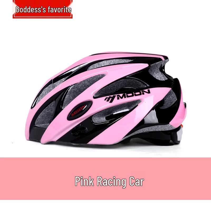 

Moon Anti-Odor Adult Cycling Helmet - Road & Mountain Bike One-Piece Safety Gear S