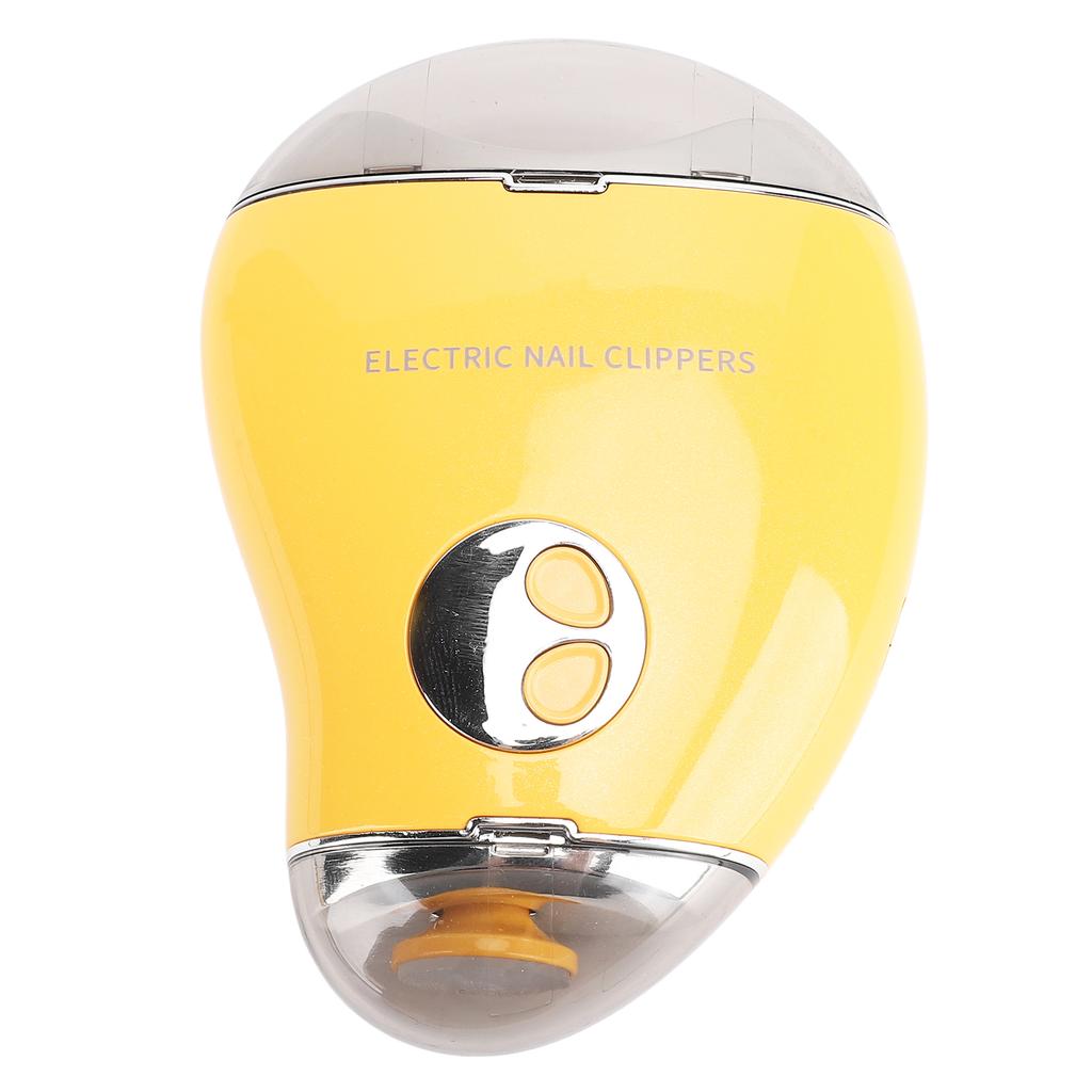 Electric Nail Clipper 3 Speed Automatic Fingernail Trimmer and File Dual Head LED Display Cordless