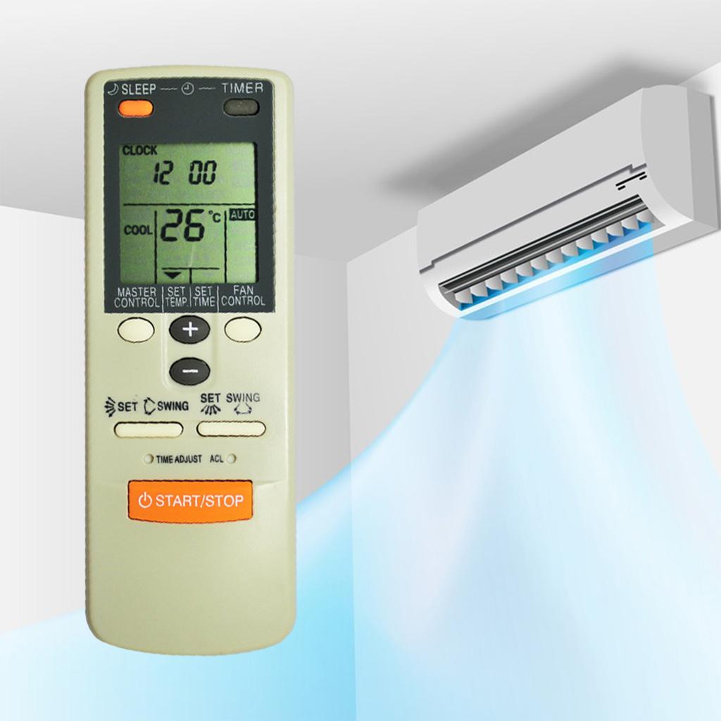 Ergonomic Air Conditioner Remote Controller for AR-JW2 AR-JW33 AR-DL3 with Durable Housing Design, Remote Control Repair