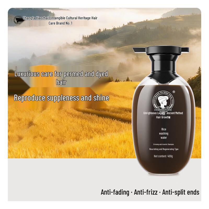 

Changfa Xiaozhai Ginseng & He Shou Wu Rice Water Shampoo