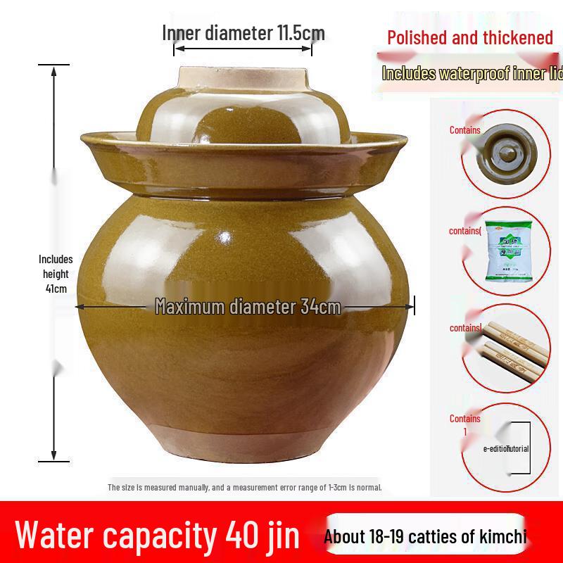 Tradiční Sichuanská zavařovací nádoba Churong