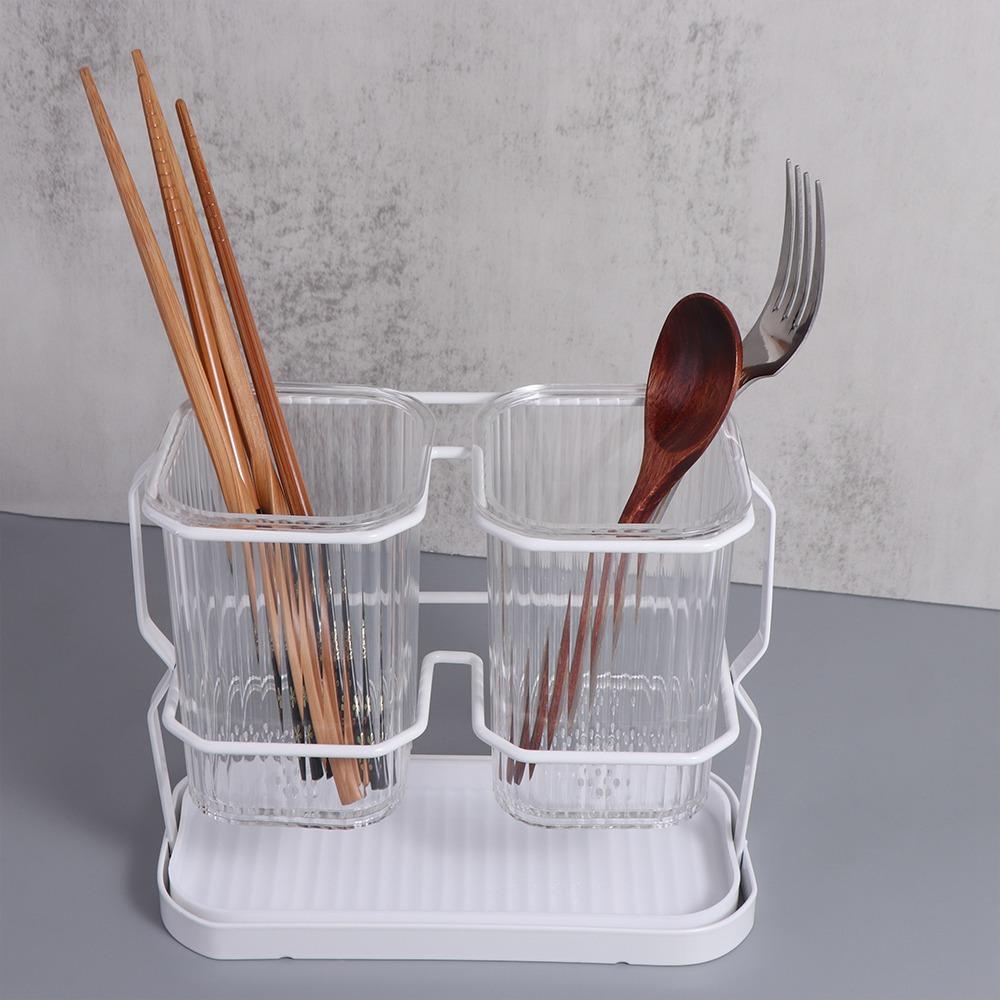 Luxury Cutlery Organizer Nordic Utensil Drying Rack Cooking Tool Tray Drain Storage Holder  Party