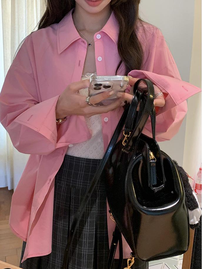 

Spring Mustard Youth Party Embroidered Women s Shirt