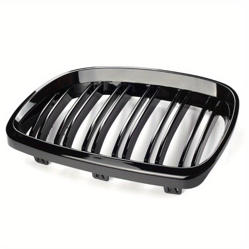 Gloss Black Front Bumper Grill Suitable for BMW 3 Series E92 E93 M3 06-09 car modification with black double line grille and double bar grille