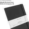 myPAPERCLIP Executive Series Notebook, A5 (148 x 210mm, 5.83 x 8.27 in.) Checks, ESX192A5-C Black