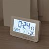 Functional Bedsides Digital Alarm Clock Stylish Digital Alarm Clock with Alarms Date Temperature Display for Track Time