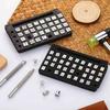 Vegetable Tanned Leather Craft Tools 36Pcs Leather Alphabet Stamp Punch Set For Daily Leatherworking And Handmade DIY Creation