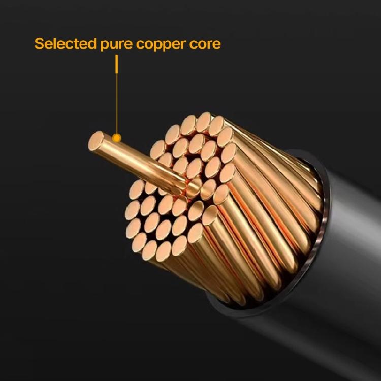 Professional TypeC Male to XL Cable Exceptional Sound Clarities for Laptops