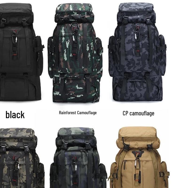 Lishin Men's Waterproof Camouflage Charging Backpack