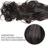 Claw Clip Ponytail Extension 18"&24 Clip In Wavy Synthetic Ponytail Hair Extensions Long Pony Tails for Women Extensions