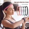 Elastic Silicone Non-Slip Sweatband for Outdoor Sports and Cycling