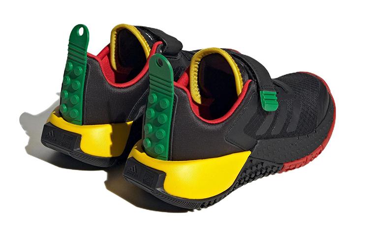 LEGO x adidas Sport DNA Little Kid 'Black Red'