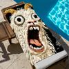 Screaming Goat Towel Large Quick-Drying Microfiber Soft Beach Towel for Travel Fitness Sauna Bathing Camping