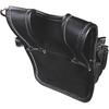 Fujiya (Fujiya) Architectural Thin Waist Bag, 2 Tiers, Black Gold, Light PU Leather Series, AB-42BG