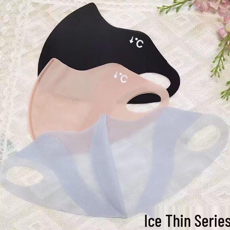 Women's Breathable UV Protection Face Mask: Lightweight Ice Silk Sunshade, Protects Eye Corners, Ideal for Cycling