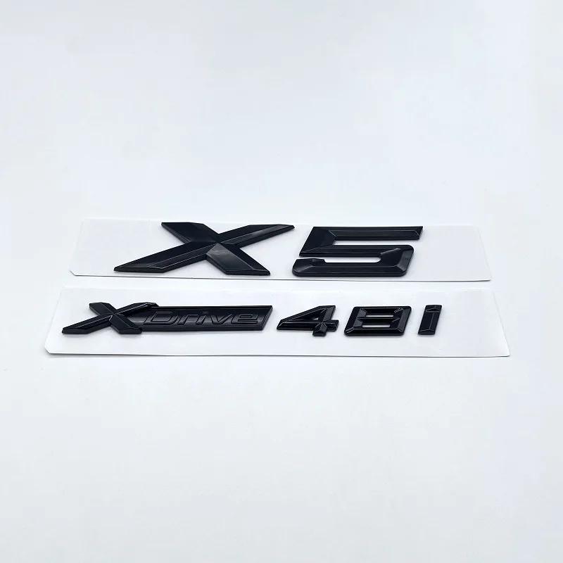 Neue Schriftzug XDrive28i XDrive30i XDrive35i XDrive40i XDrive48i XDrive50i XDrive30d Für BMW X5 Auto Hinten Stamm Emblem Sticke