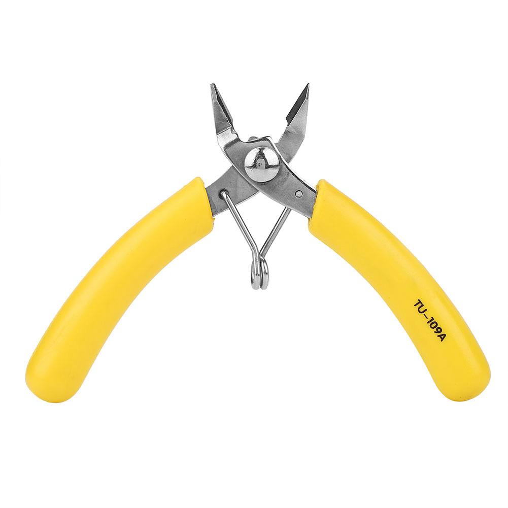 

5in Electronic Diagonal Pliers Cable Side Cutting Nippers Wire Cutter Tool TU-109