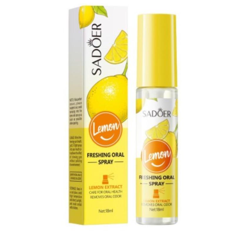 

18 мл Lemon Fresh Oral Spray Освіжає дихання та усуває неприємний запах з рота 18ml
