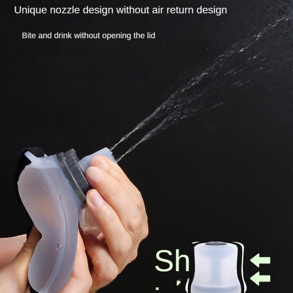 Outdoor Sports Water Bottle, Portable Wrist Water Bottle With Elastic Band, For Running Marathon, Mountaineering, Cycling