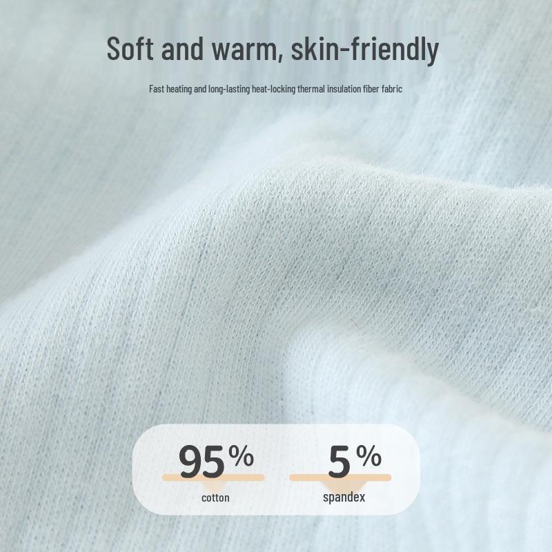 High Waist Pure Cotton Infant Set - Newborn Autumn/Spring Clothes & Pants with Belly Protection