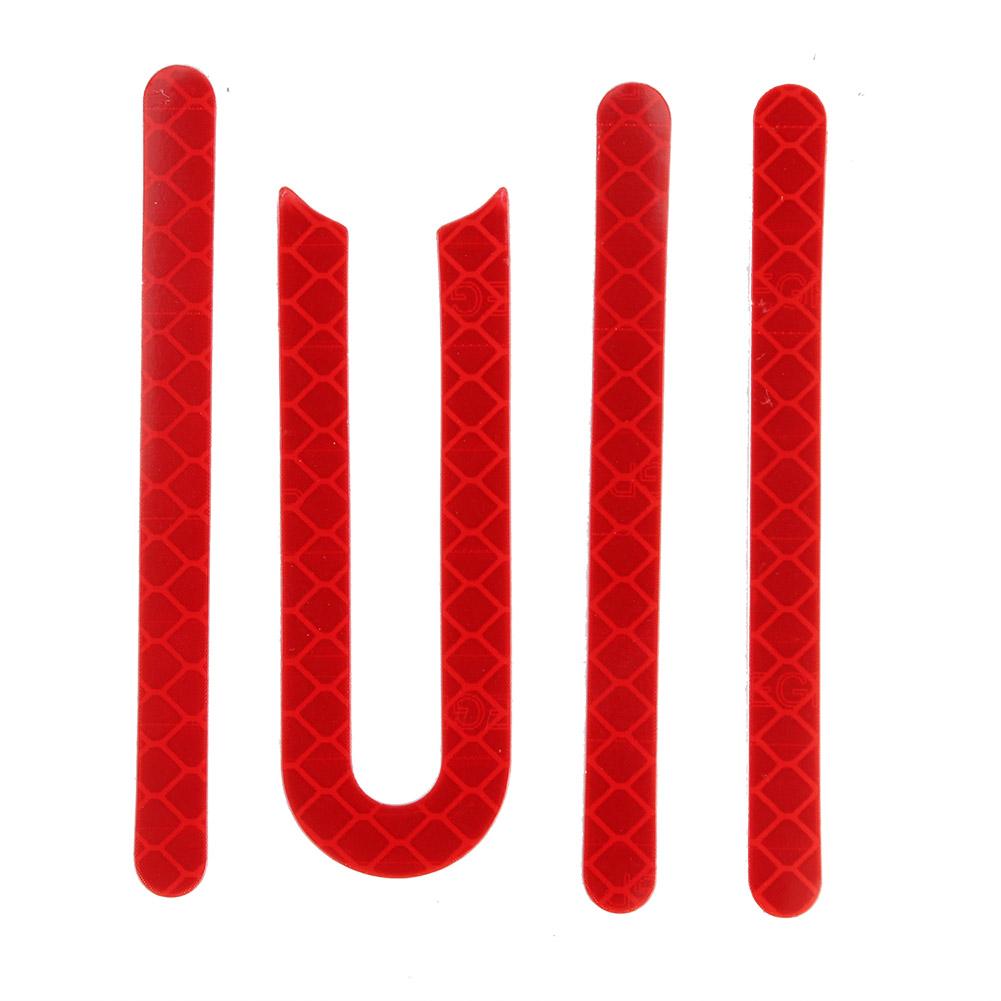 Wheel Cover Protective Shell Dustproof Front Rear Wheel Cover Waterproof Safety Reflective Strip Scooter Accessories