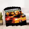 Fast Furious Tokyo Drift Flannel Blanket Super Soft Warm Cozy Blanket for Sofa Bed Office Travel All‑Season Home Decor Gift