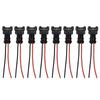 28GC Professional 8PCS EV1 Connector Plugs Injectors Wiring Clips Automotive Electrical System Use Suitable for