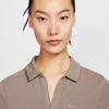 Nike Women's Slim Fit Breathable Knit Polo T-Shirt DV7885-214