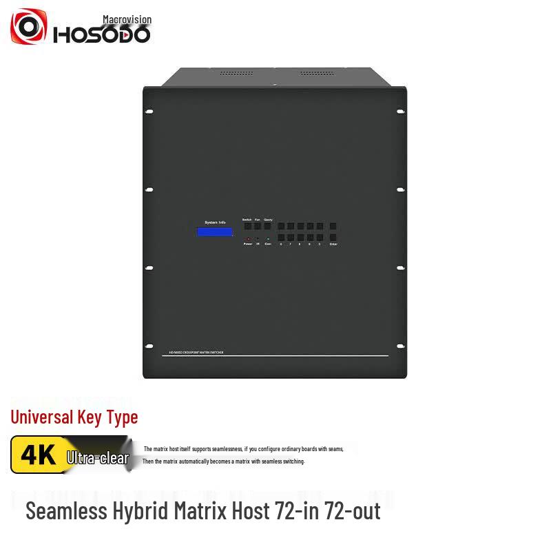 

Hongsidao HSD-AV-HDVI-72 Modular HD Matrix Switcher (CN version)
