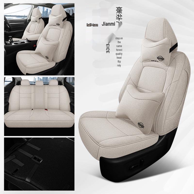 2021-2022 Qijun Car Seat Covers: Full Surround Cushions for Models 14-19