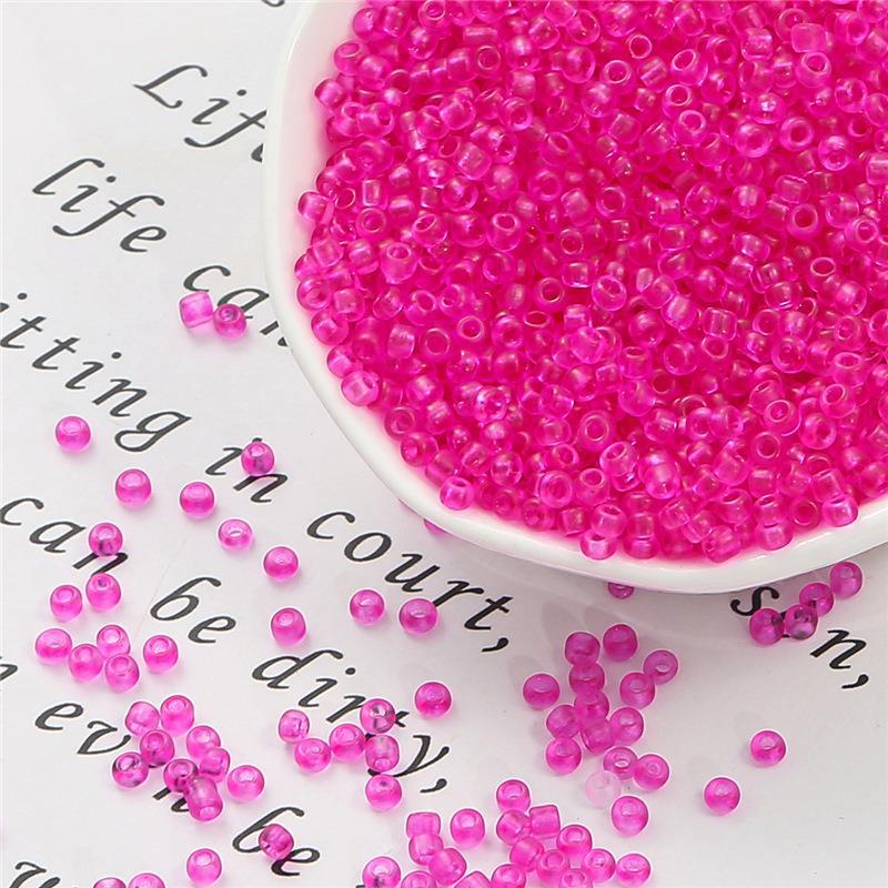 Frosted Transparent Rice Beads for DIY Bracelets, Necklaces, Hairpins, Tassels