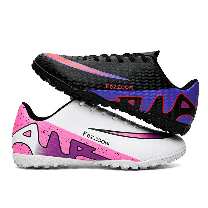 Foreign trade 2025 new low-top football shoes boys and girls students training broken nails TF indoor football shoes couple models