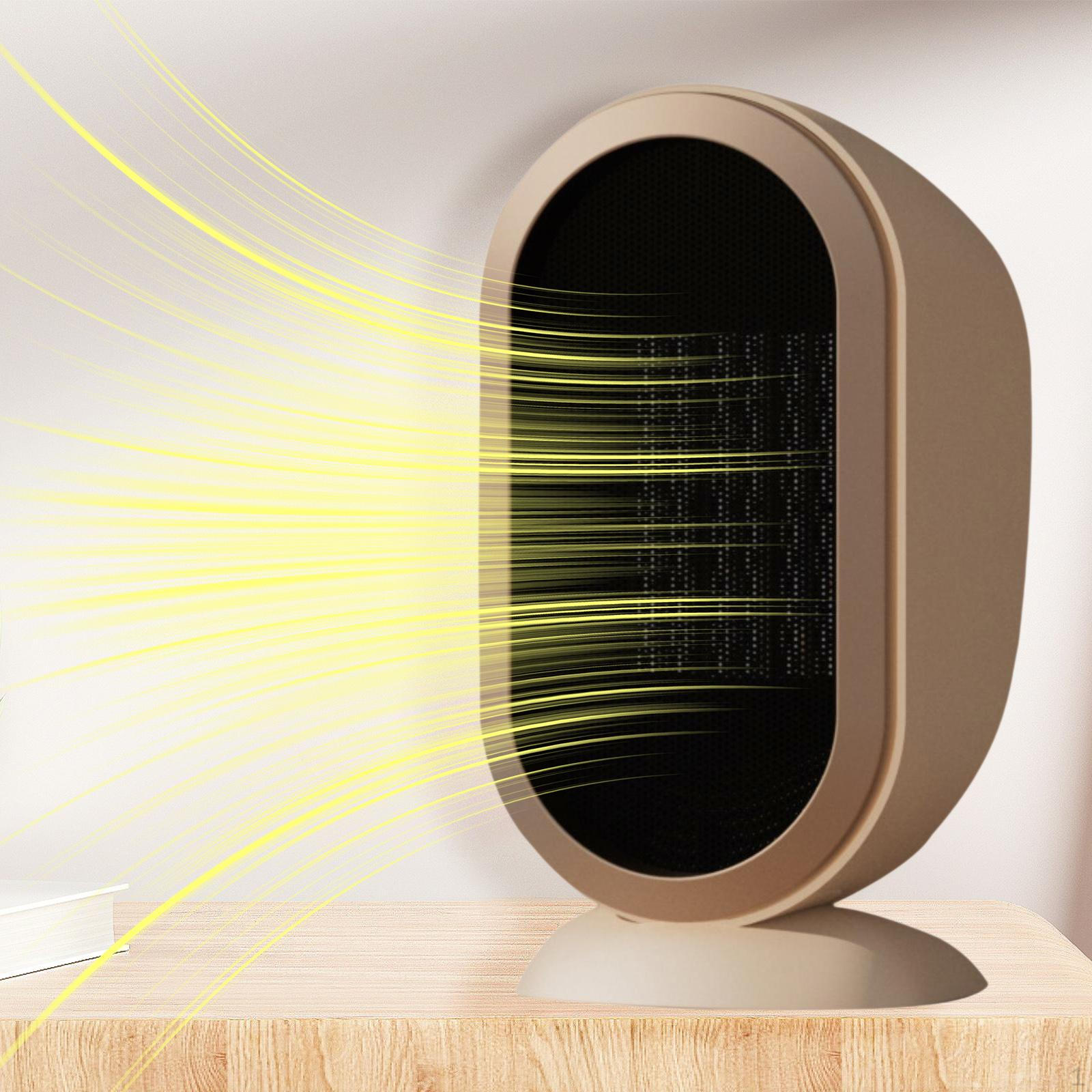 

Compact Electric Heater for Office and Home Use бежевий